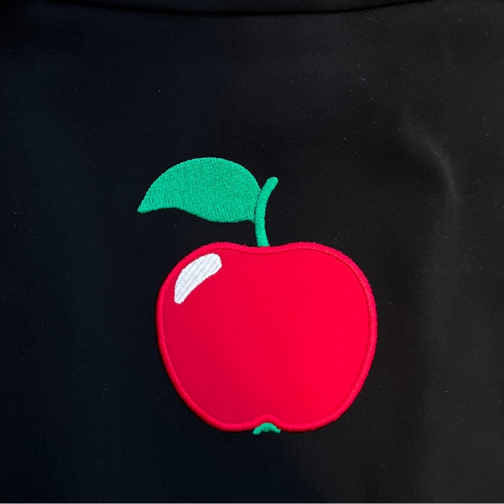 Boutique Moschino apple patch mini skirt Size 10 new tags $$$$ - Picture 3 of 7